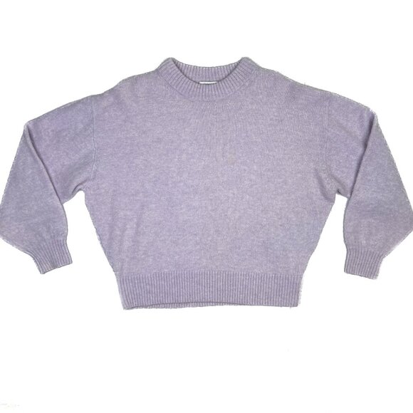 & Other Stories Stockholm Atelier Wool-Alpaca Blend Lavender Sweater Size S - Picture 2 of 6